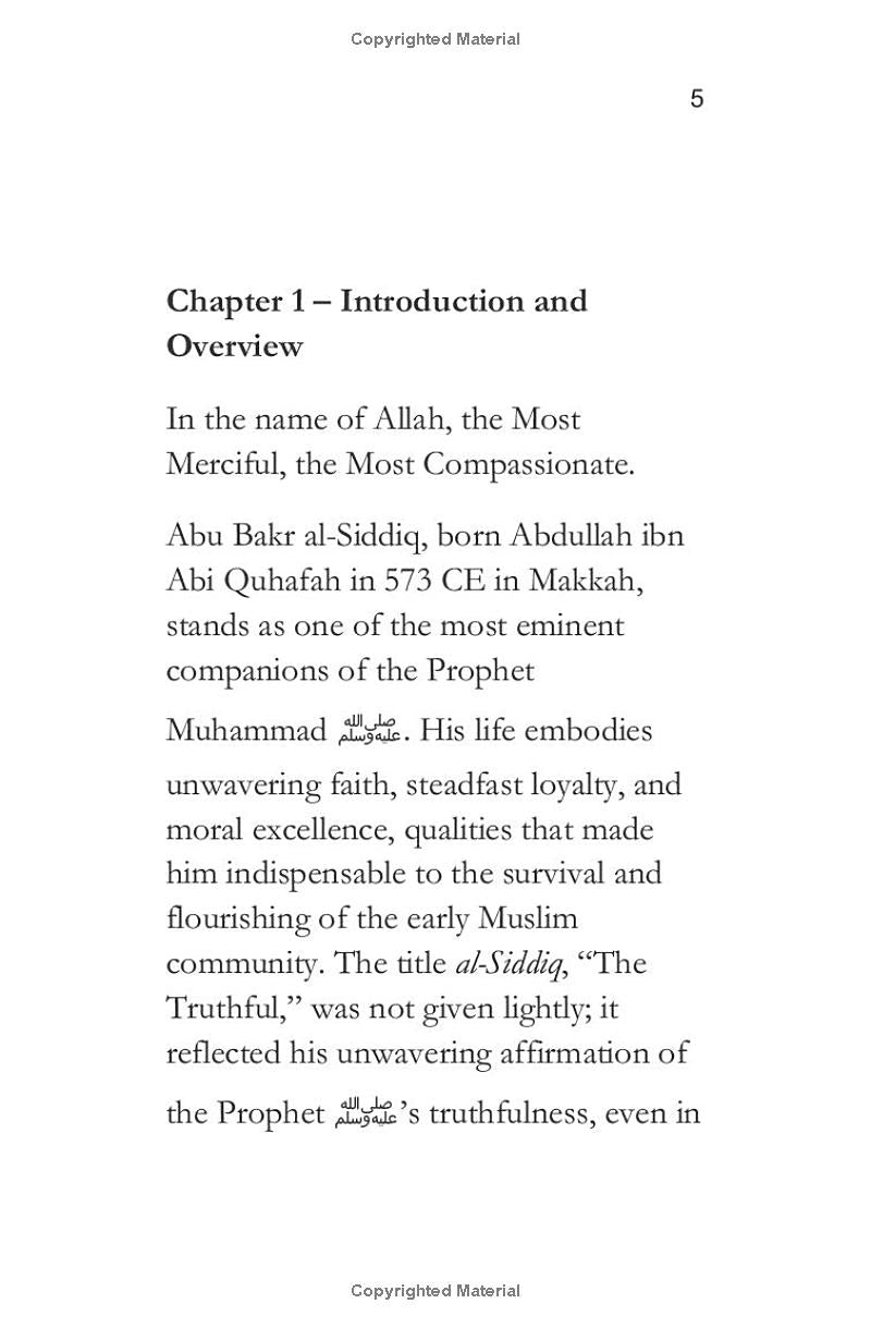 The Life of Abu Bakr Al-Siddiq