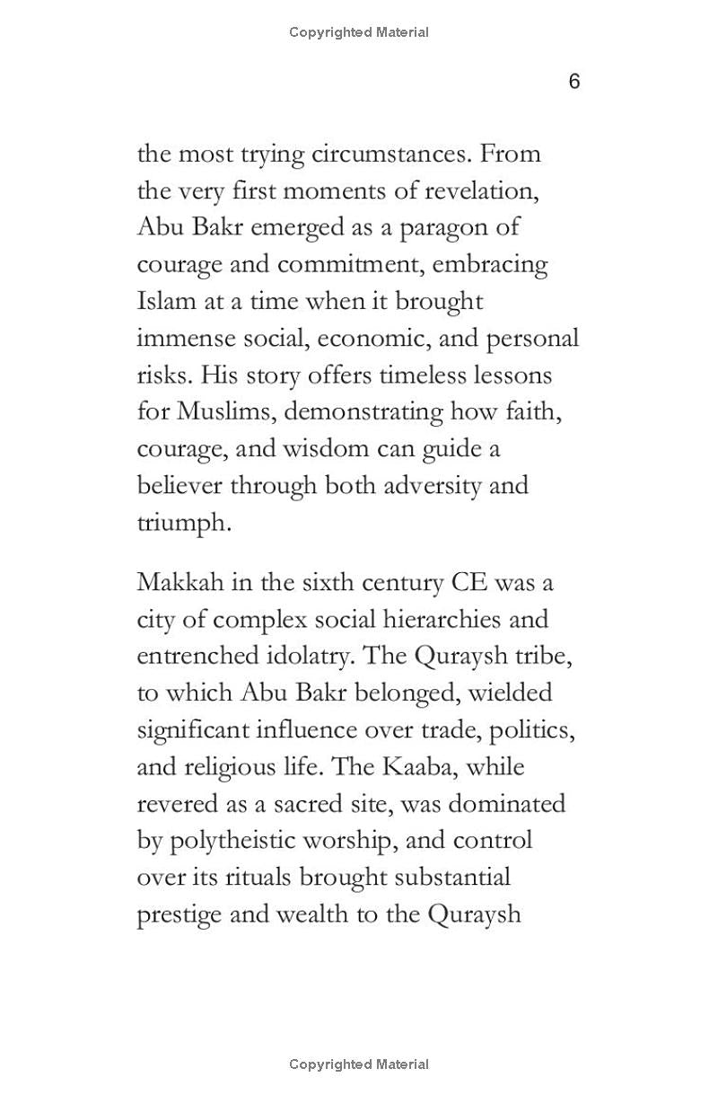 The Life of Abu Bakr Al-Siddiq