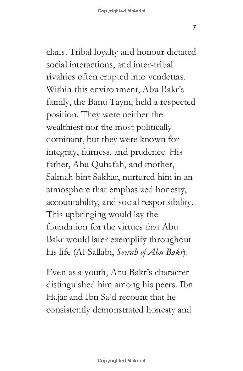 The Life of Abu Bakr Al-Siddiq