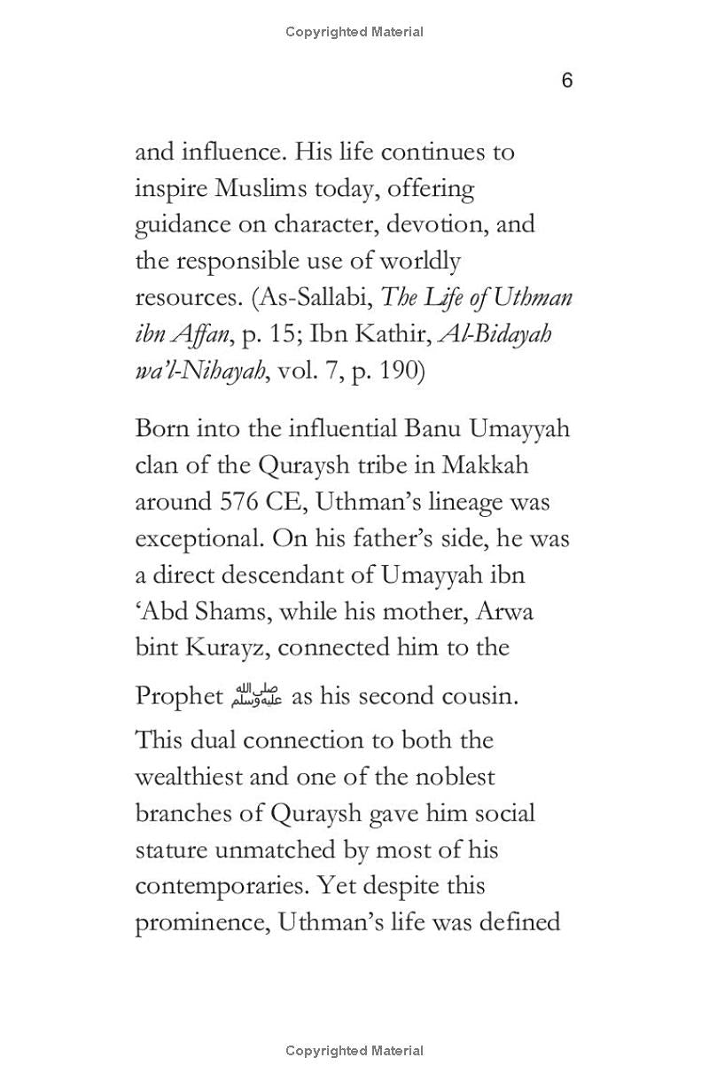 The Life of Uthman ibn Affan