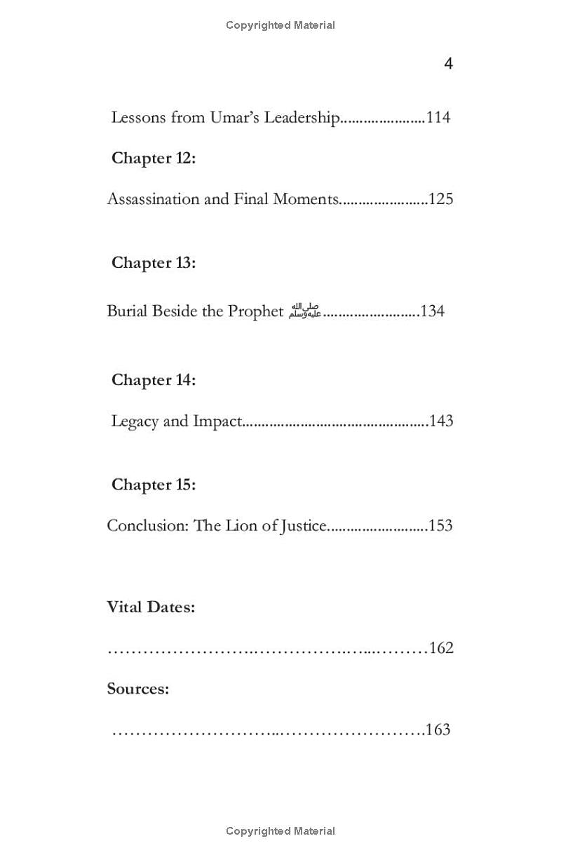 The Life of Umar ibn Al-Khattab