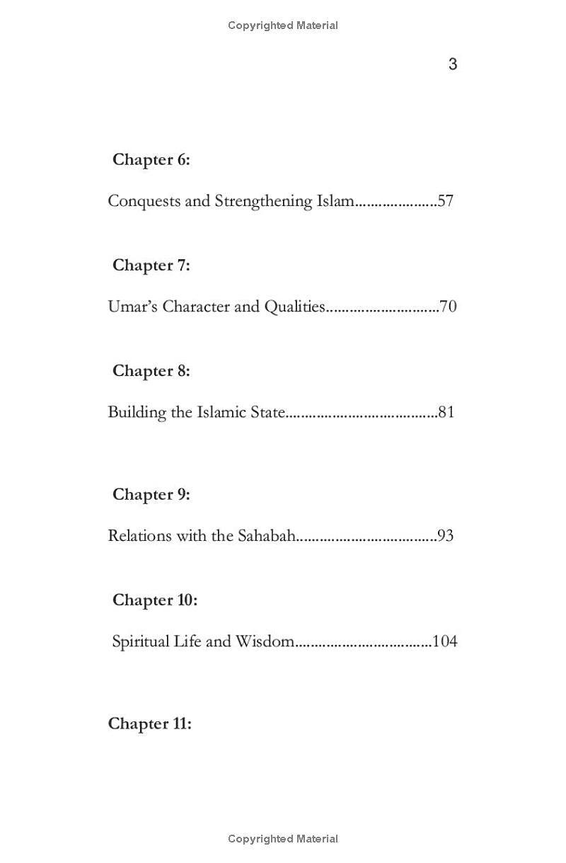 The Life of Umar ibn Al-Khattab